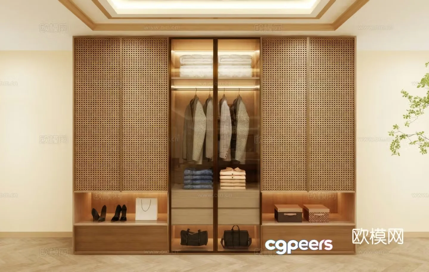 Wardrobe Design Wardrobe Wardrobe Chair Bedroom Wardrobe Hotel Wardrobe 3D Model