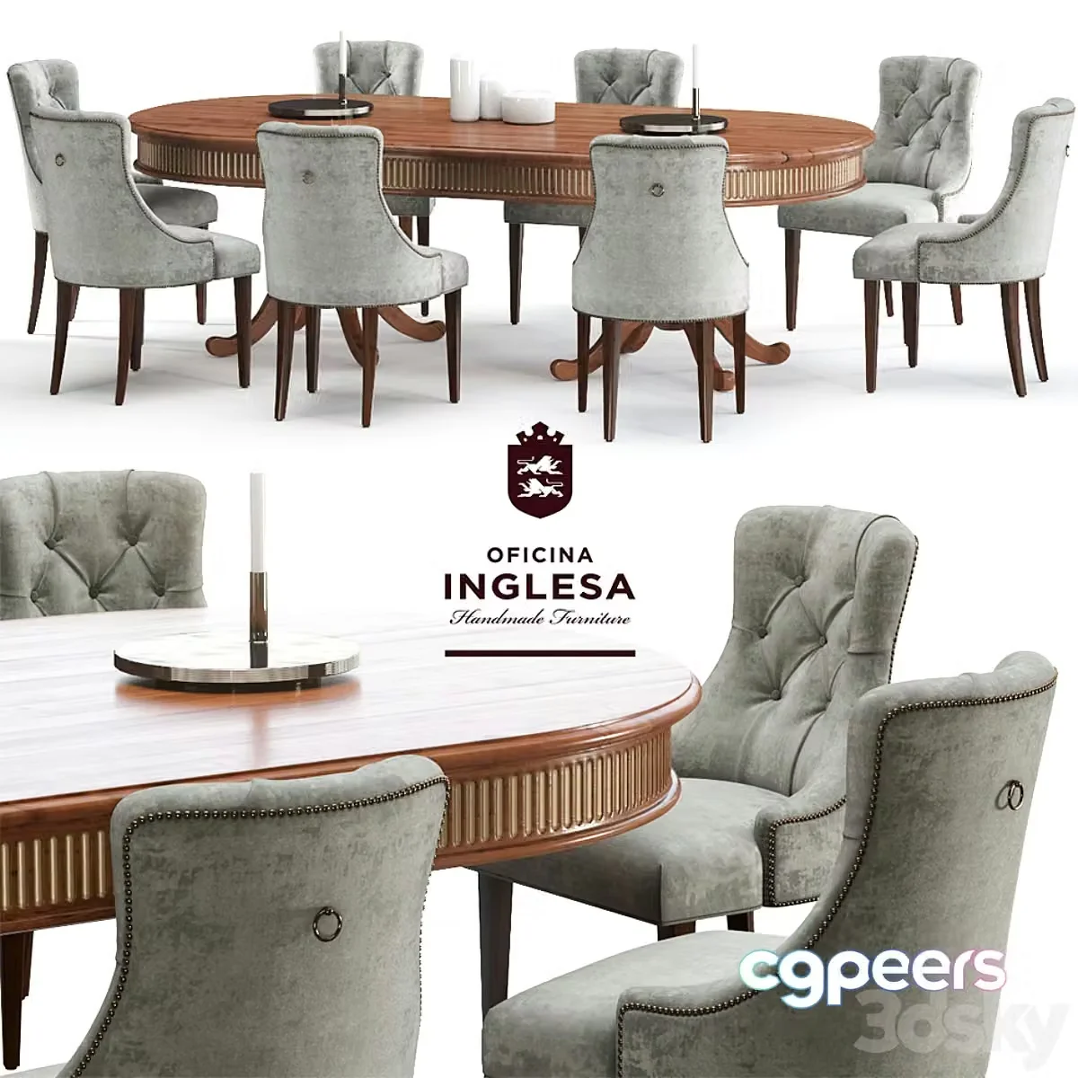 3ds Max Free – Ivis Capitoné & Beaumont by Oficina Inglesa