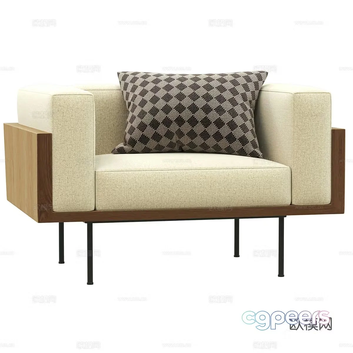 Armchair 3d model