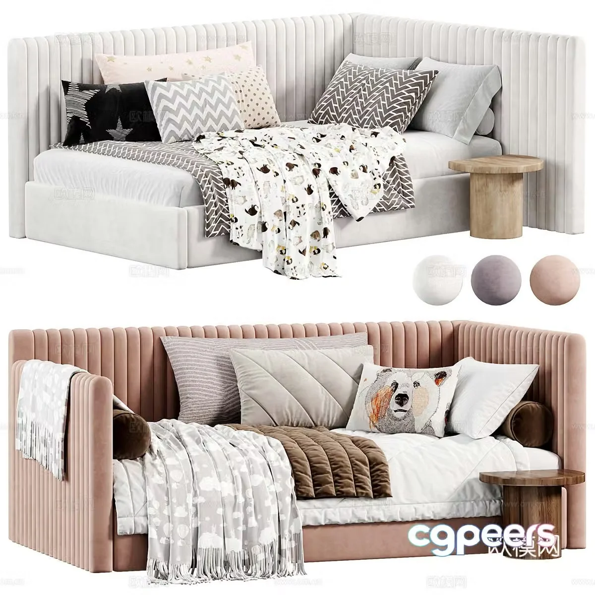 Children’s bed 3d model