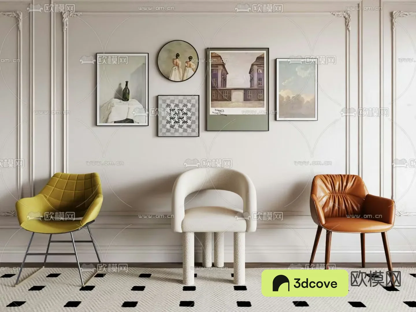 Creative chair dining chair