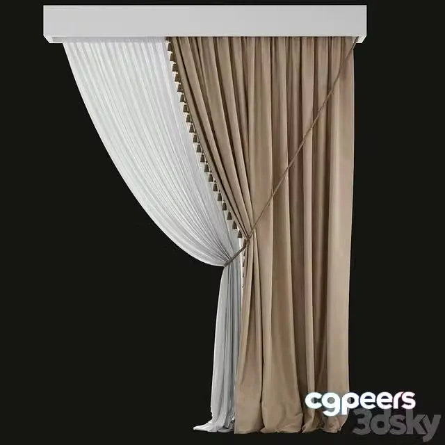 3ds Max Free – Classic Curtain