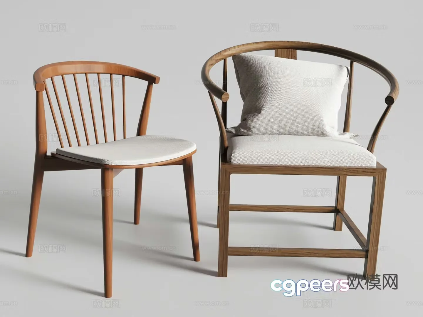 New Chinese chair 3d model