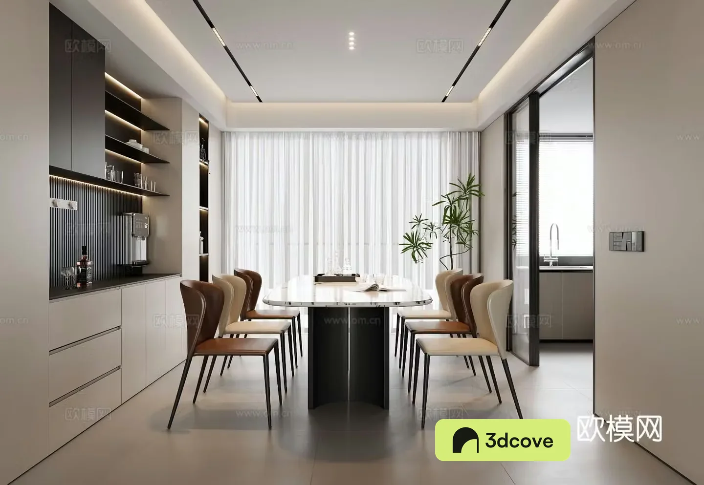 Modern restaurant