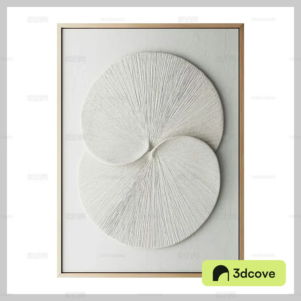 Wasabi wind hanging paintings Decorative paintings Decorative paintings Tea room hanging paintings Entrance hanging paintings 3D model