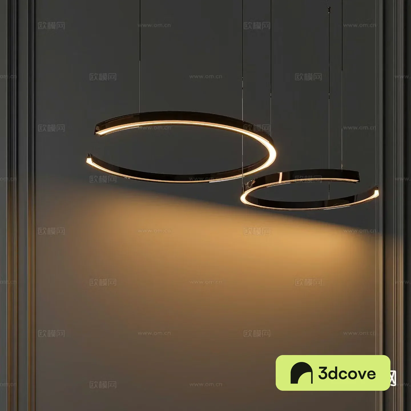 Creative chandelier ring chandelier