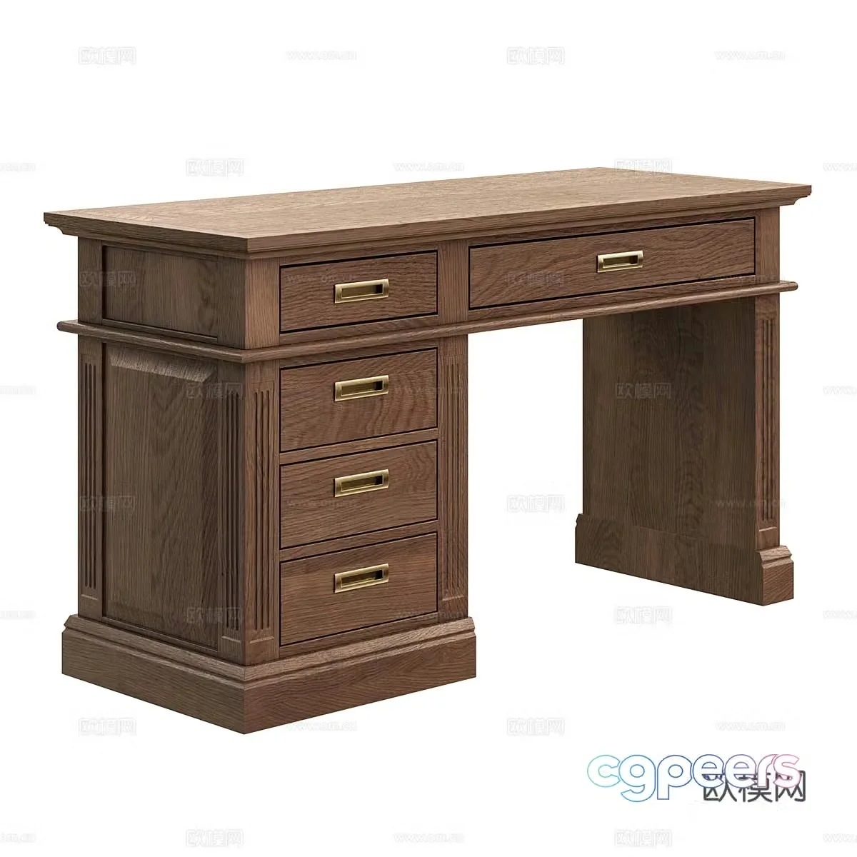 Desk 3d model