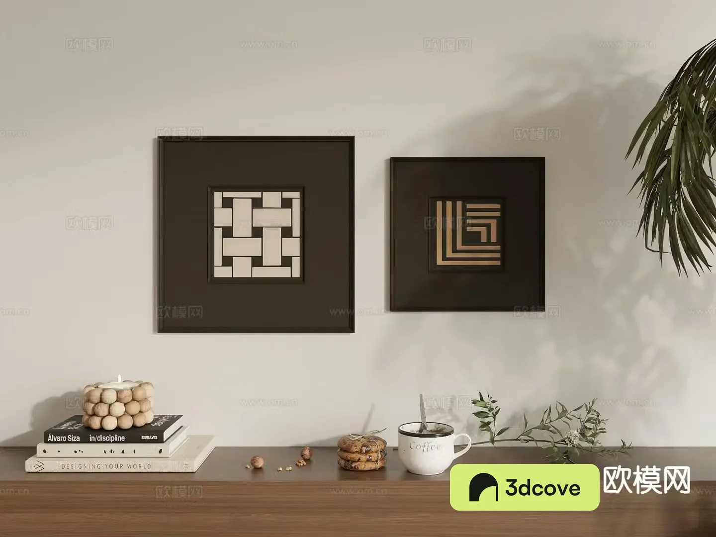 Medieval style hanging painting texture painting decorative painting