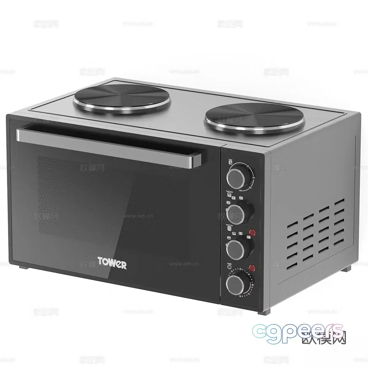 Microwave oven 3d model