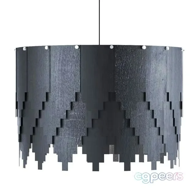 3ds Max Free – Lamp Crushed ploughshare dark