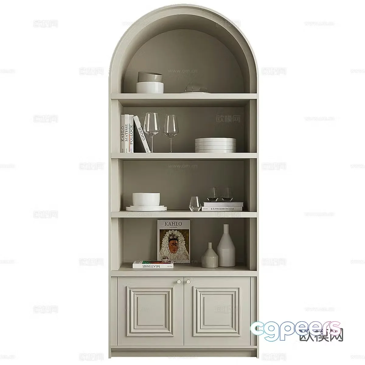 Decorative cabinet 3d model