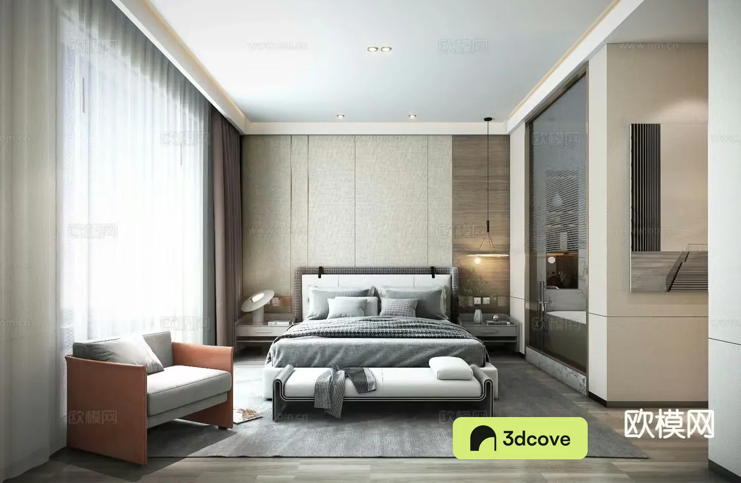 Modern bedroom master bedroom
