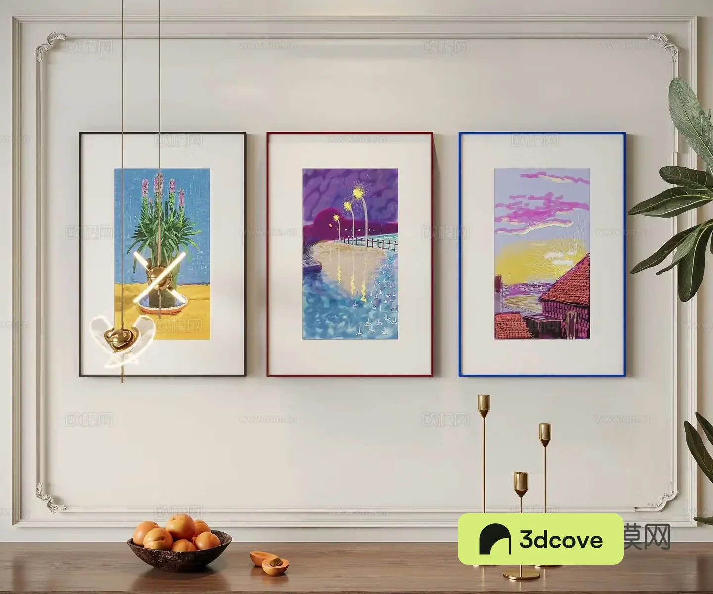 Decorative painting oil painting hanging painting