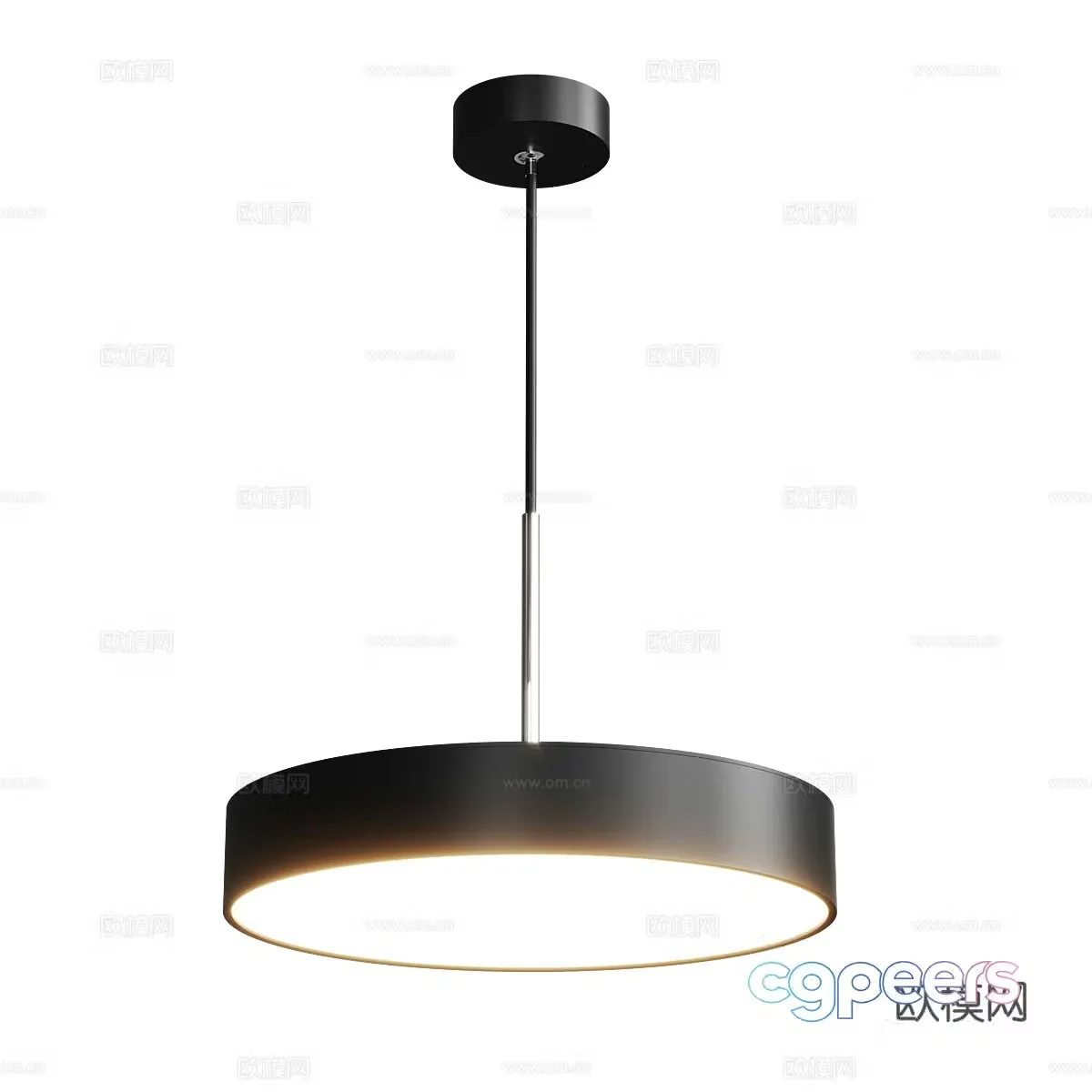 Modern simple chandelier chandelier simple chandelier dining chandelier living room chandelier 3d model