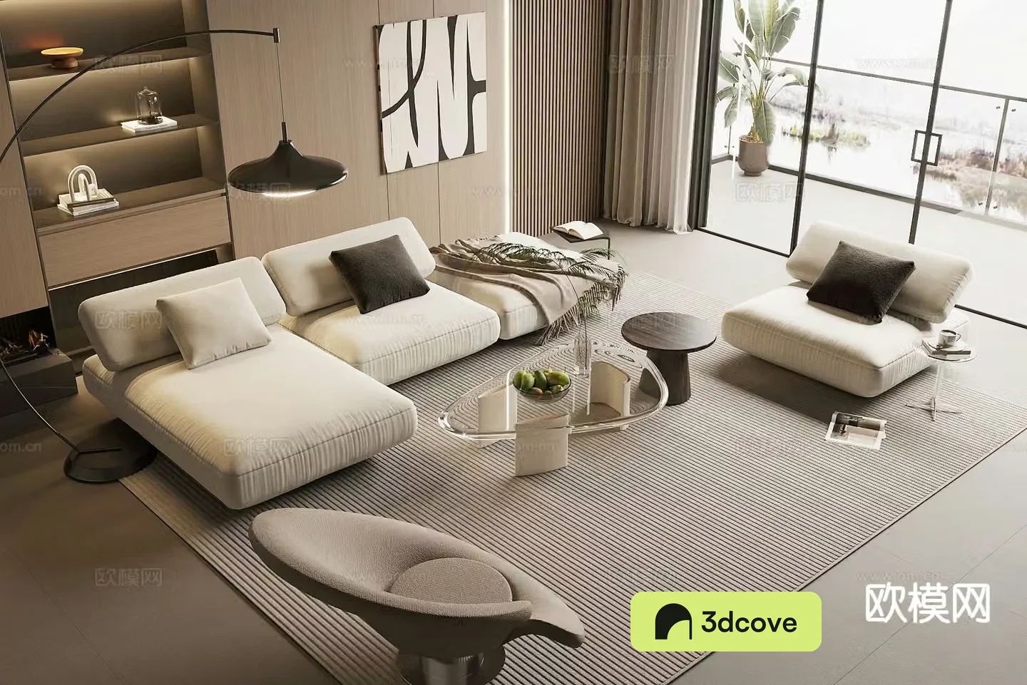 Modern combination sofa