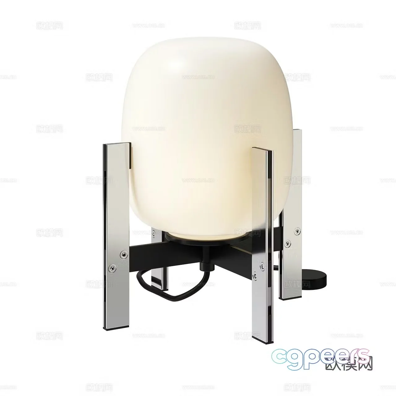 Santa & Cole Minimalist Table Lamp Internet celebrity Table Lamp Metal Table Lamp 3D Model