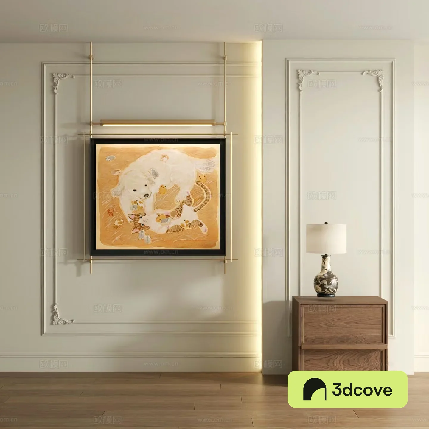 Modern decorative painting