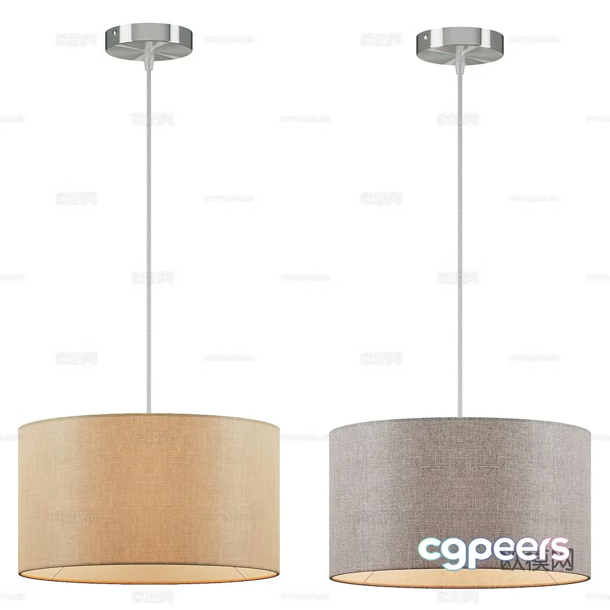Nordic chandelier dining room chandelier living room chandelier 3d model