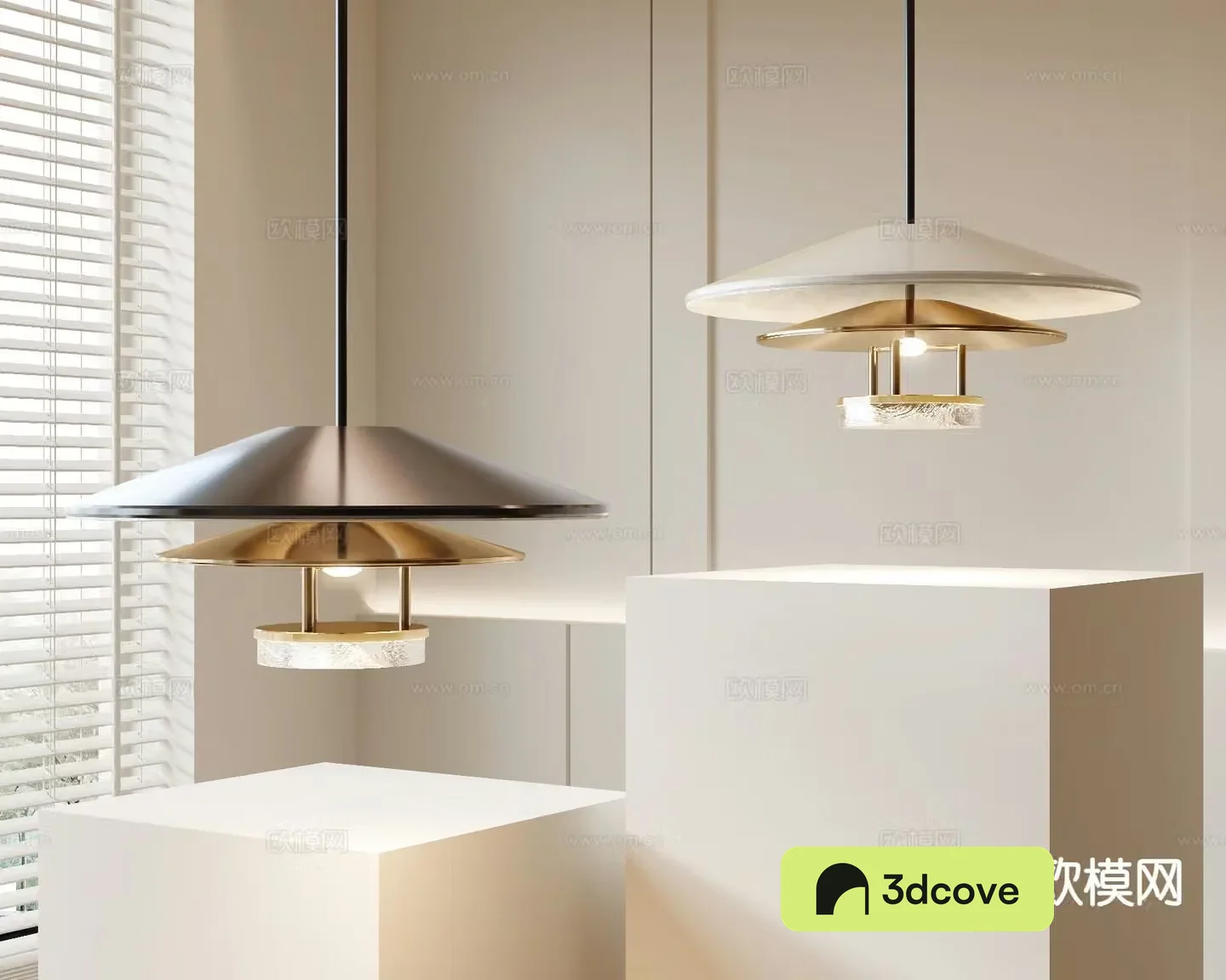 Cream style small chandelier