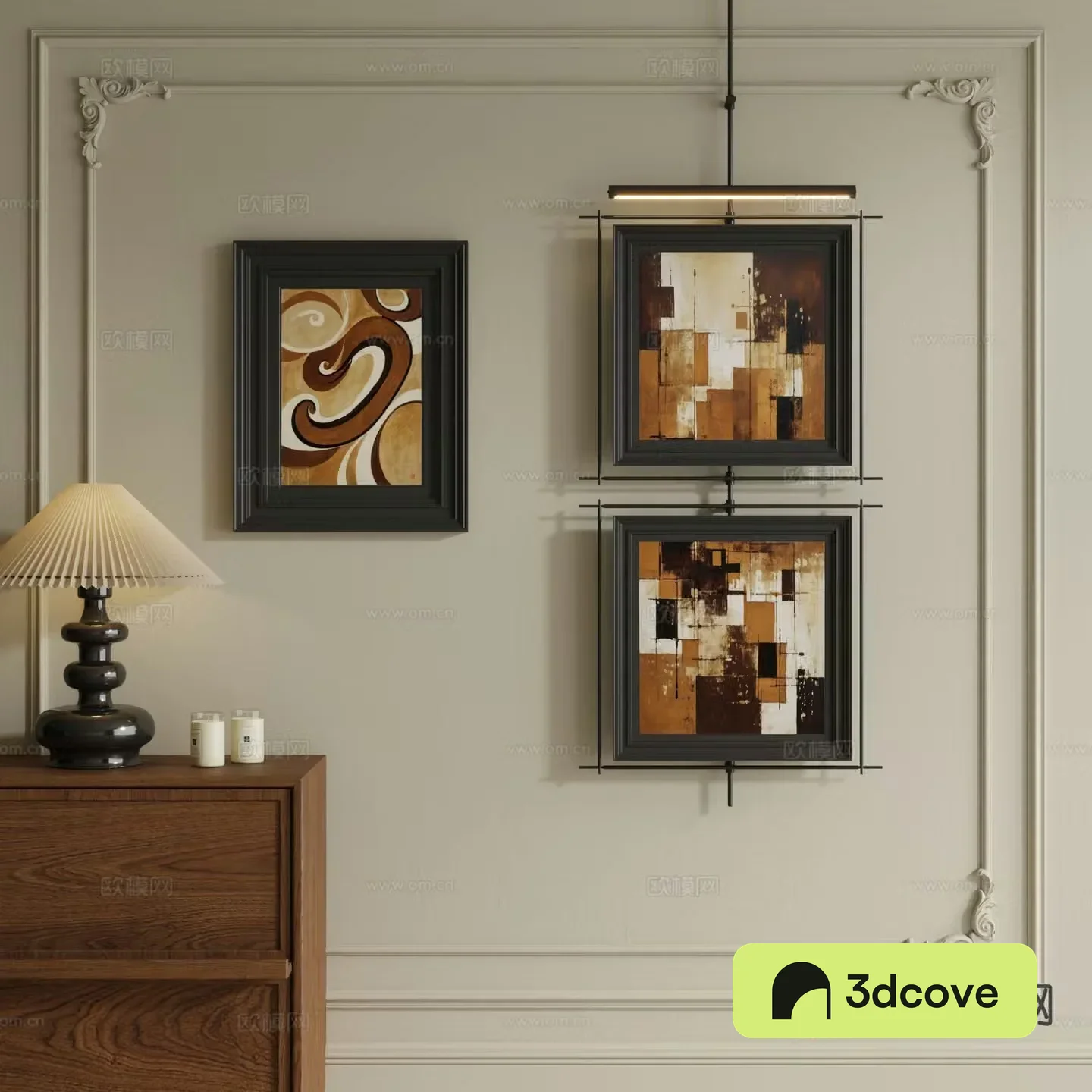 Medieval style hanging painting abstract painting decorative painting