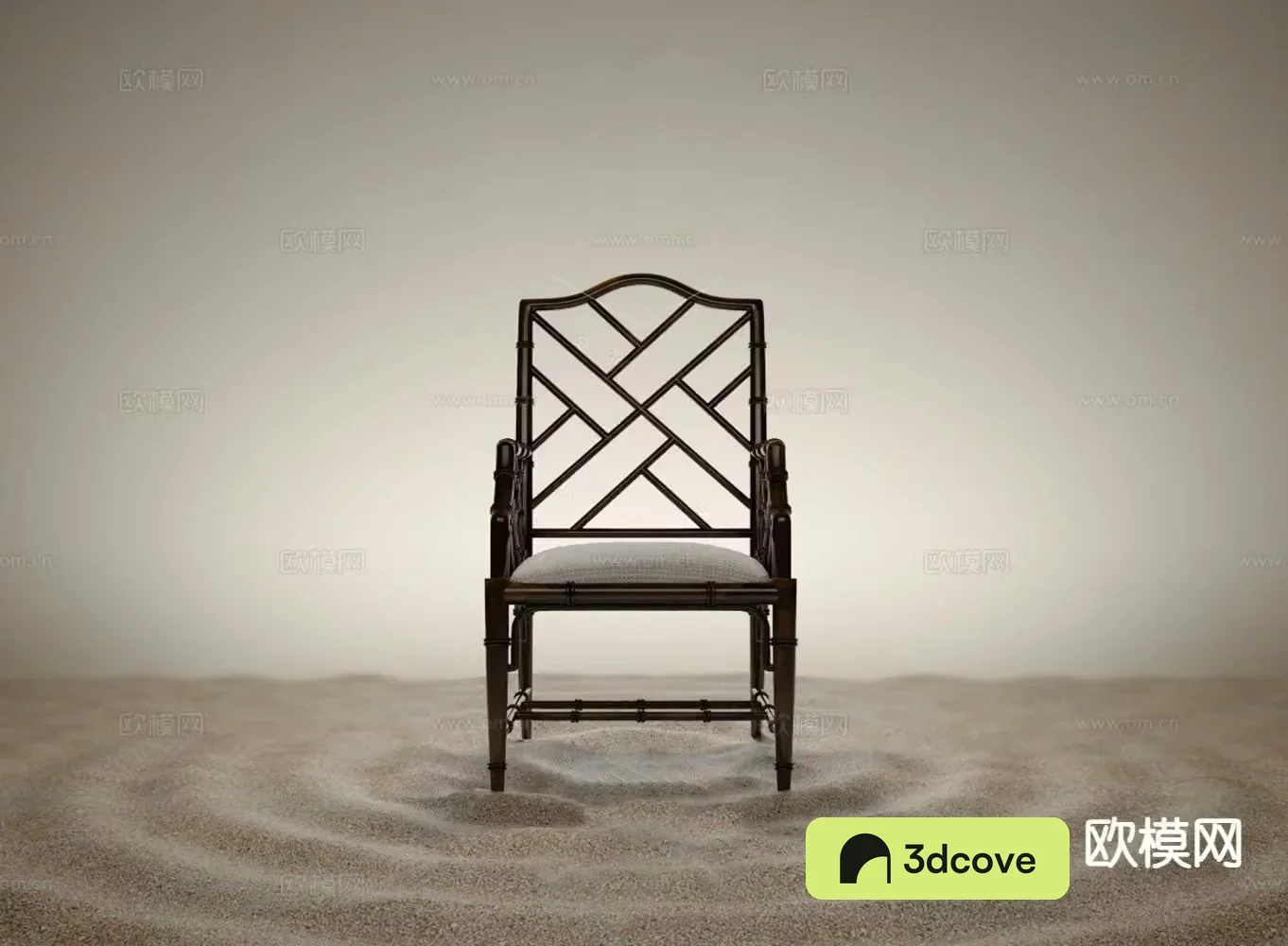 New Chinese style chair armchair tea chair