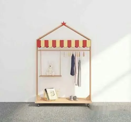 Wooden Children’S Closet 3D Model – 4600 – VRAY Render