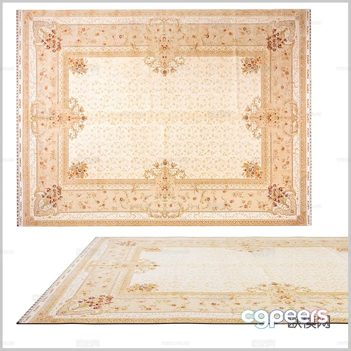 American carpet European carpet Classical carpet B&B carpet Southeast Asian carpet Retro carpet 3d model