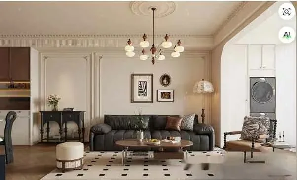 Modern Living Room 3D Model – 522 – VRAY Render