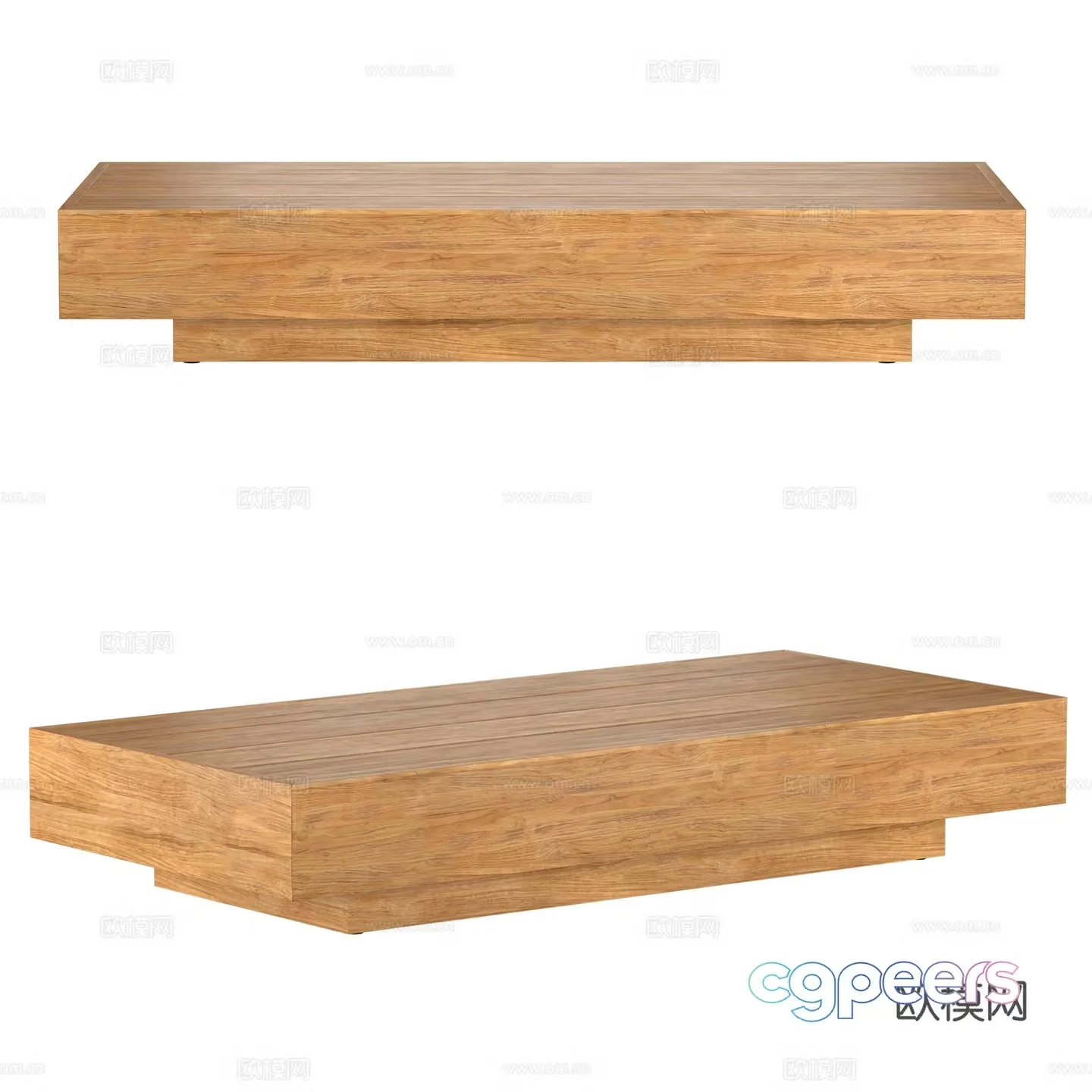 New Chinese style Cape Town teak tea table 3D model