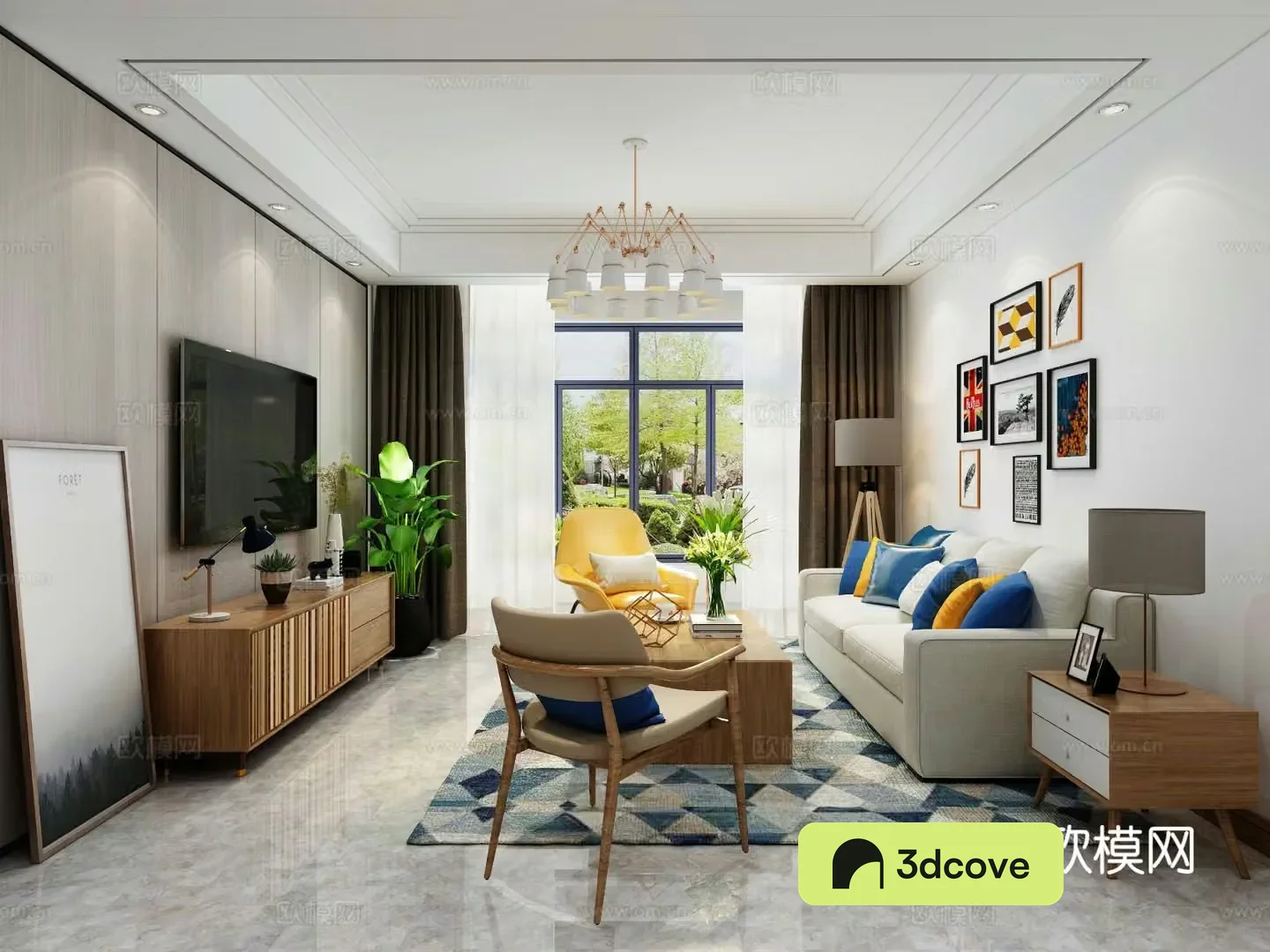 Modern living room