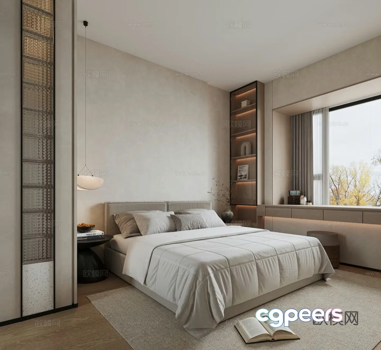Wasabi Bedroom 3D Model