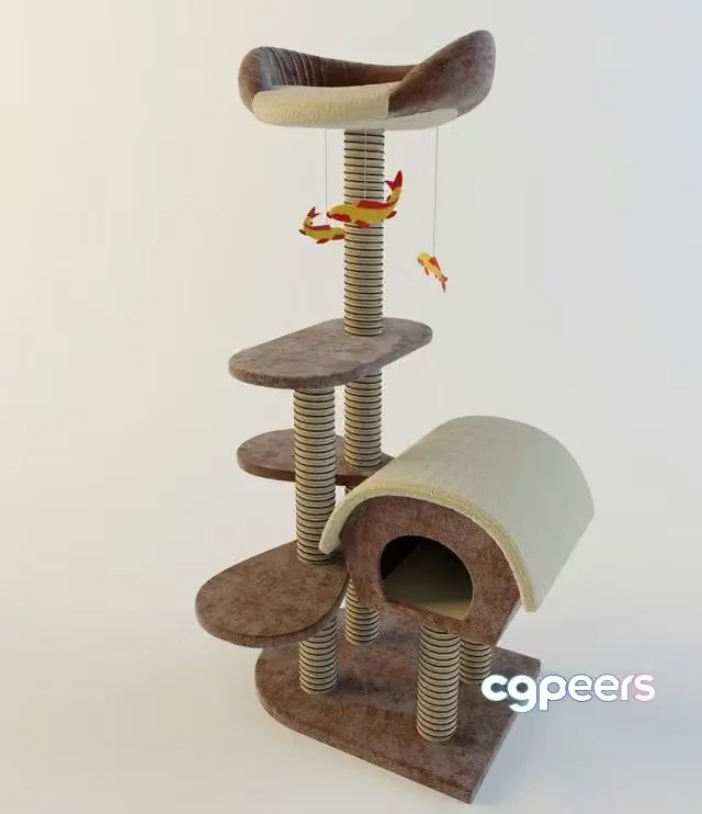 3ds Max Free – Scratching post from Fauna International