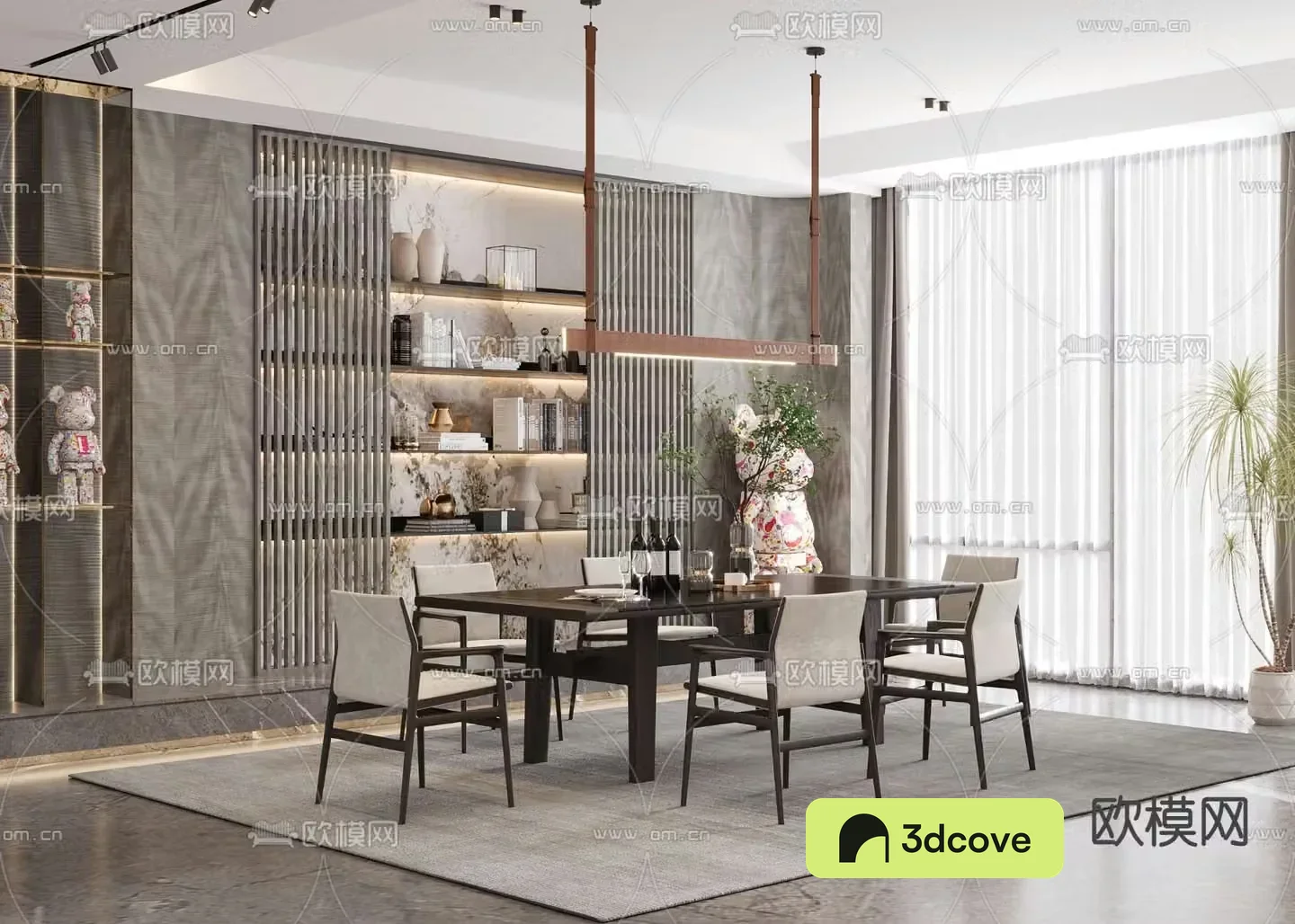 poliform bar dining table and chairs