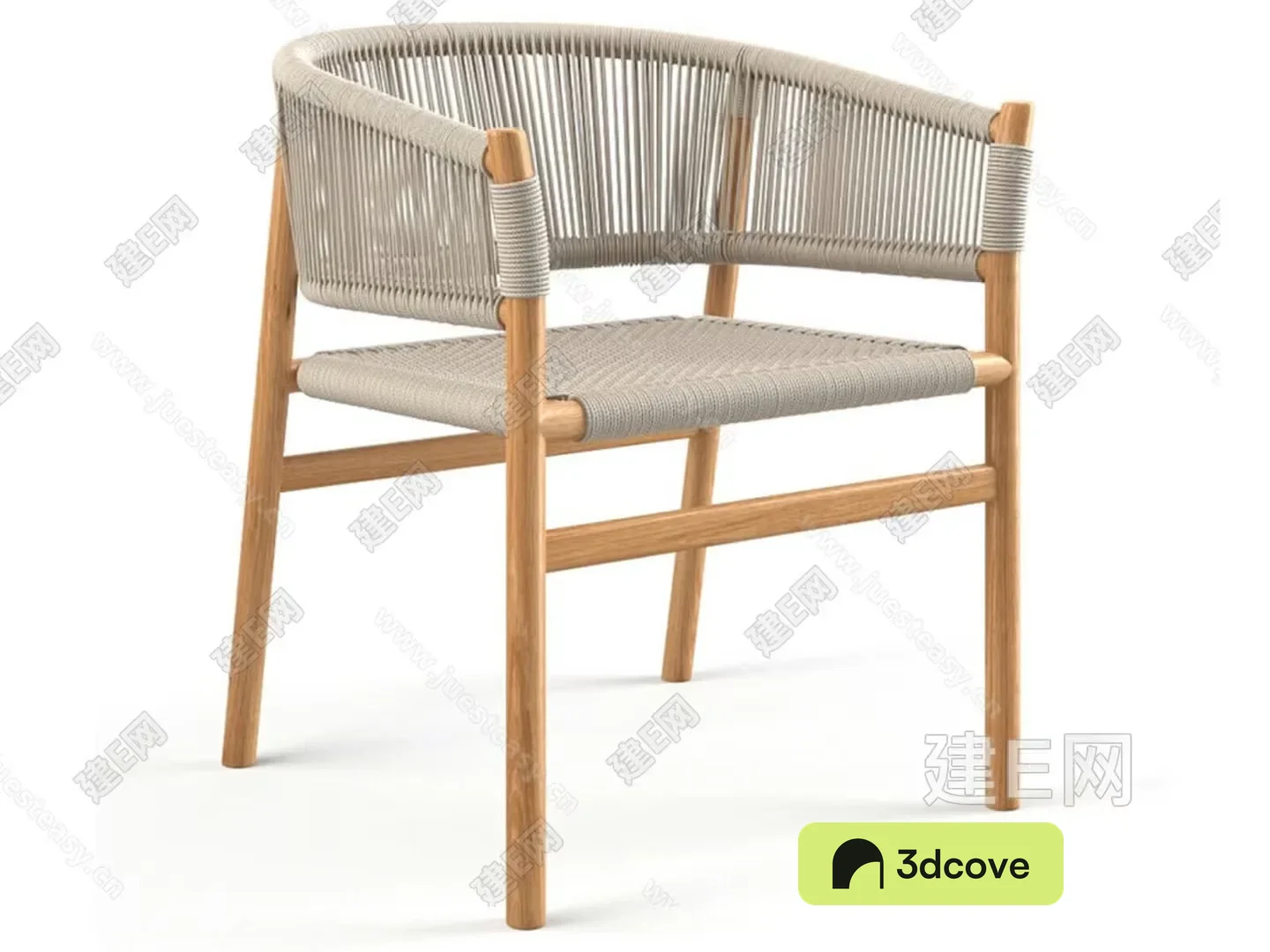 Wooden Woven Chair