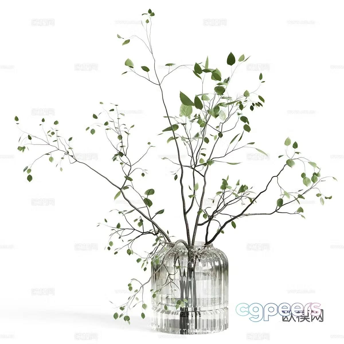 Flower art 3d model