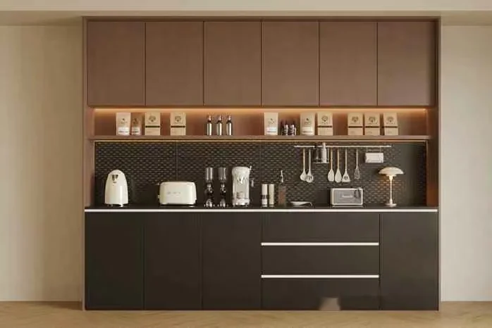Modern Kitchen Setup 3D Model – 15855 – CORONA Render