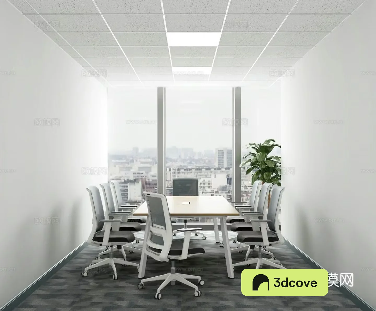 Modern conference room