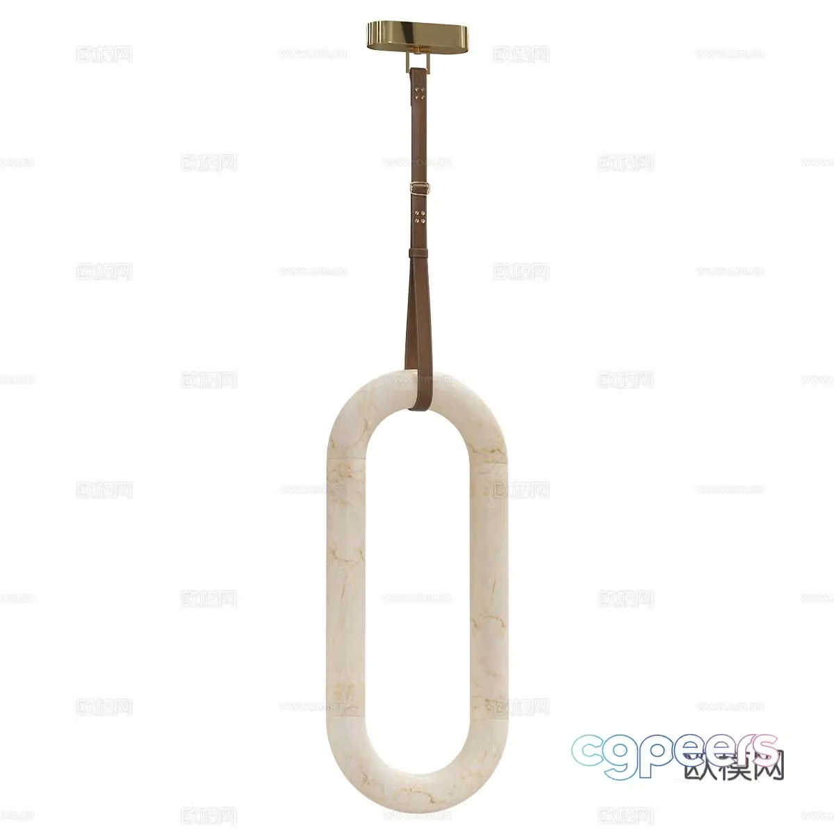 Nordic simple chandeliers chandeliers simple chandeliers decorative chandeliers 3d model
