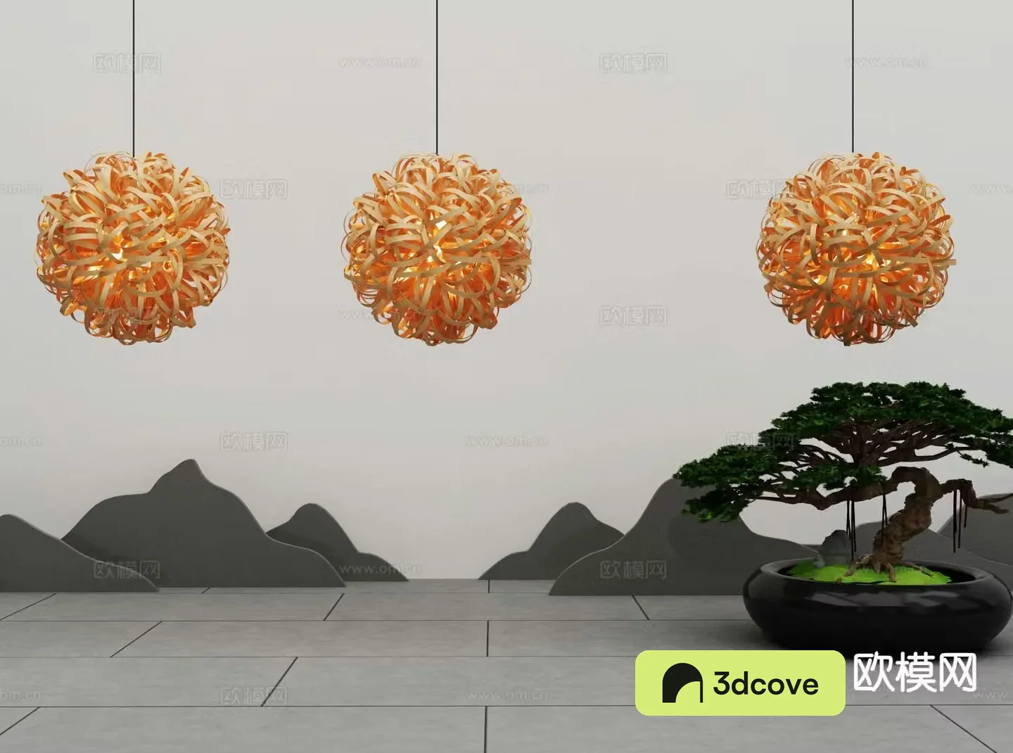 New Chinese style chandelier art chandelier