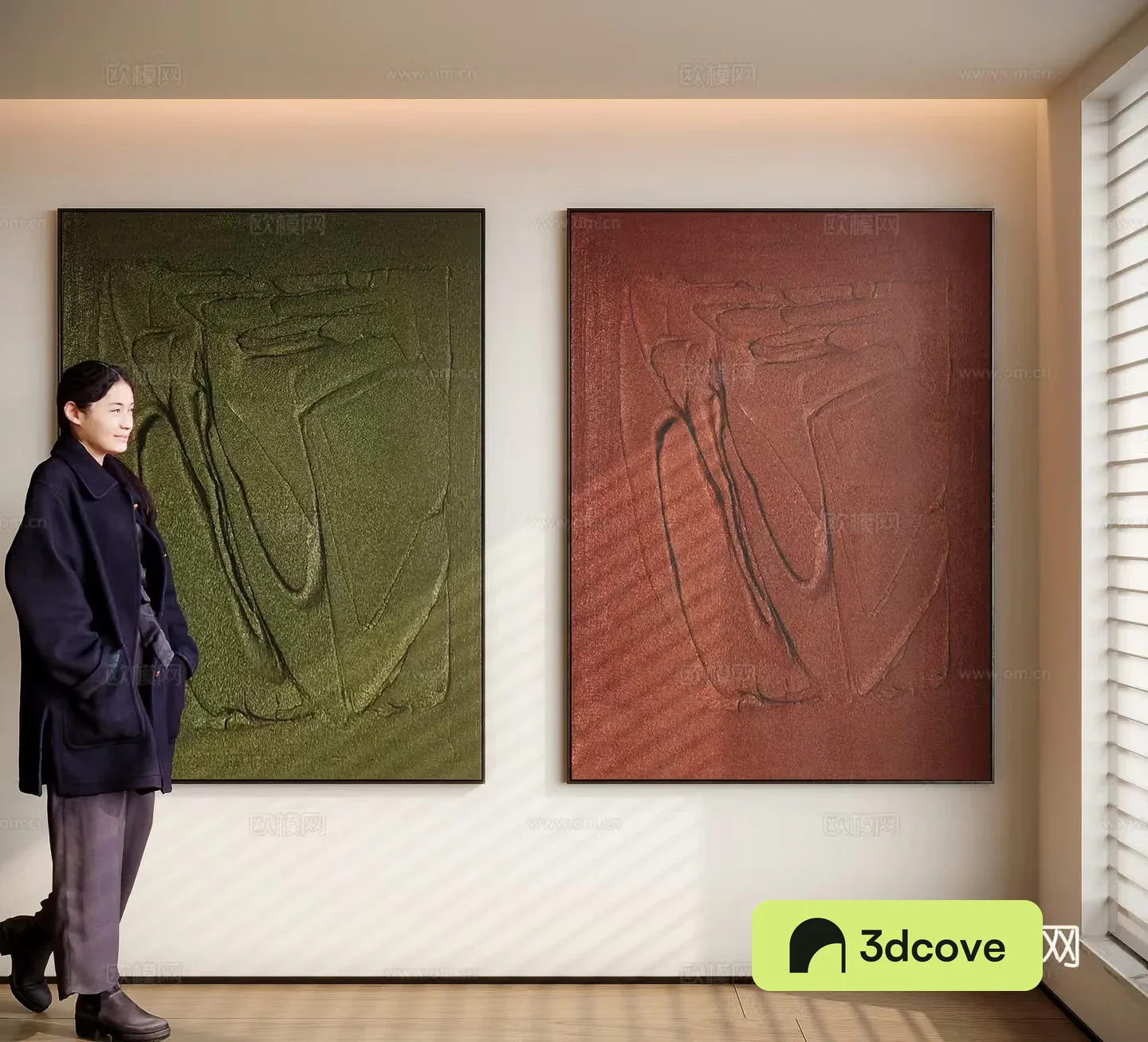 Modern minimalist decorative painting