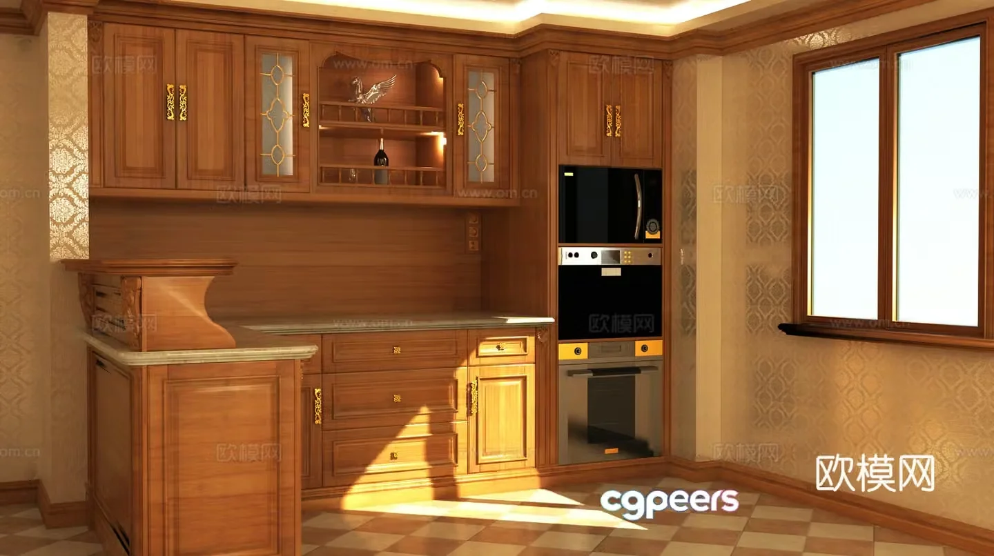 Kitchen 3d model