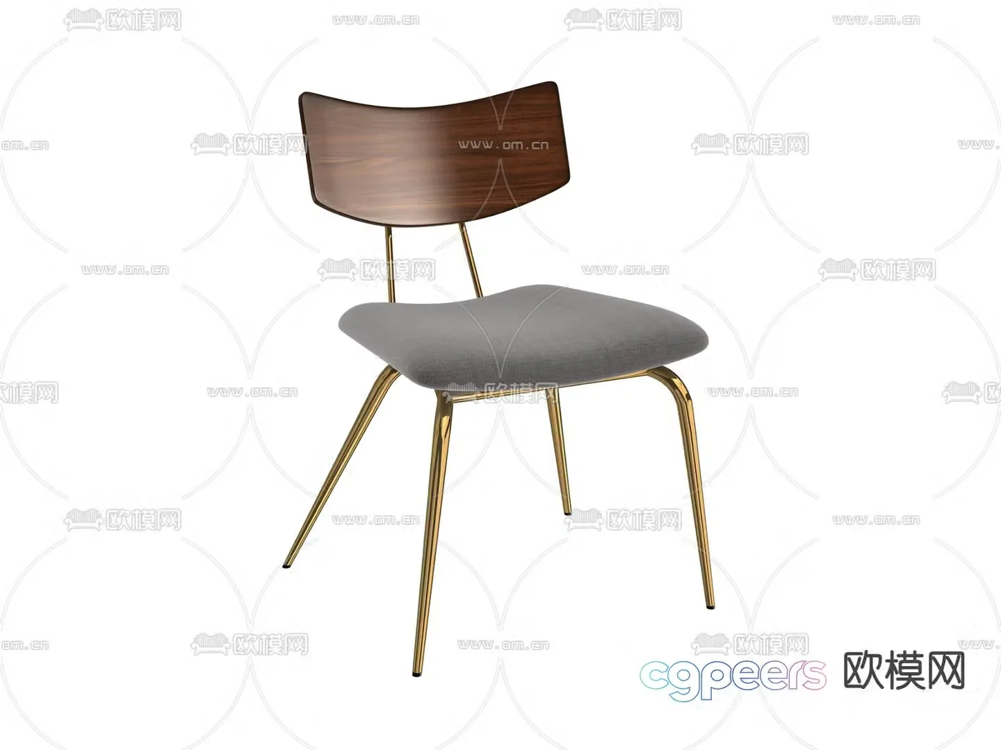 chair dining chair 3d model