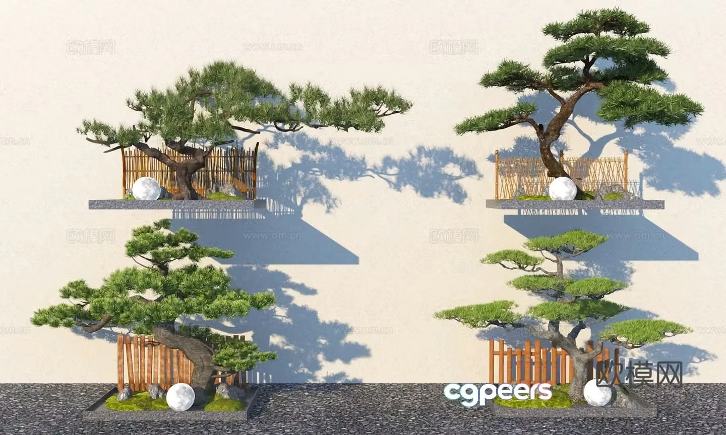 New Chinese Polygonum 3D model