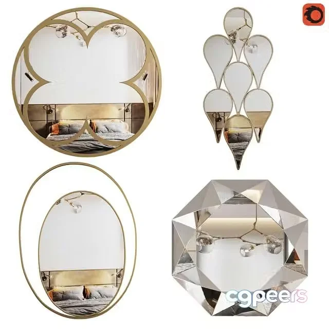 3ds Max Free – Mirrors Garda Decor