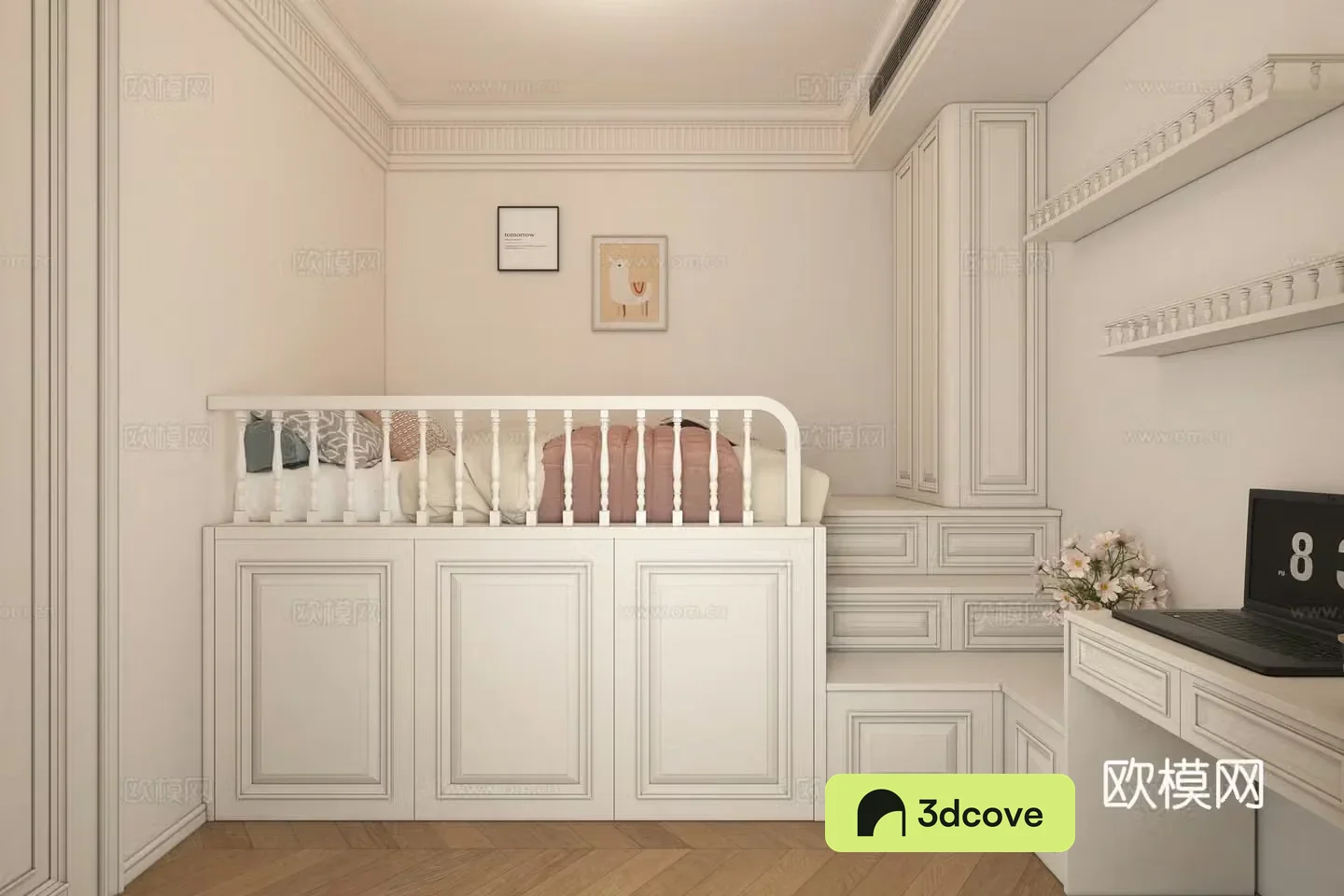 French children’s room