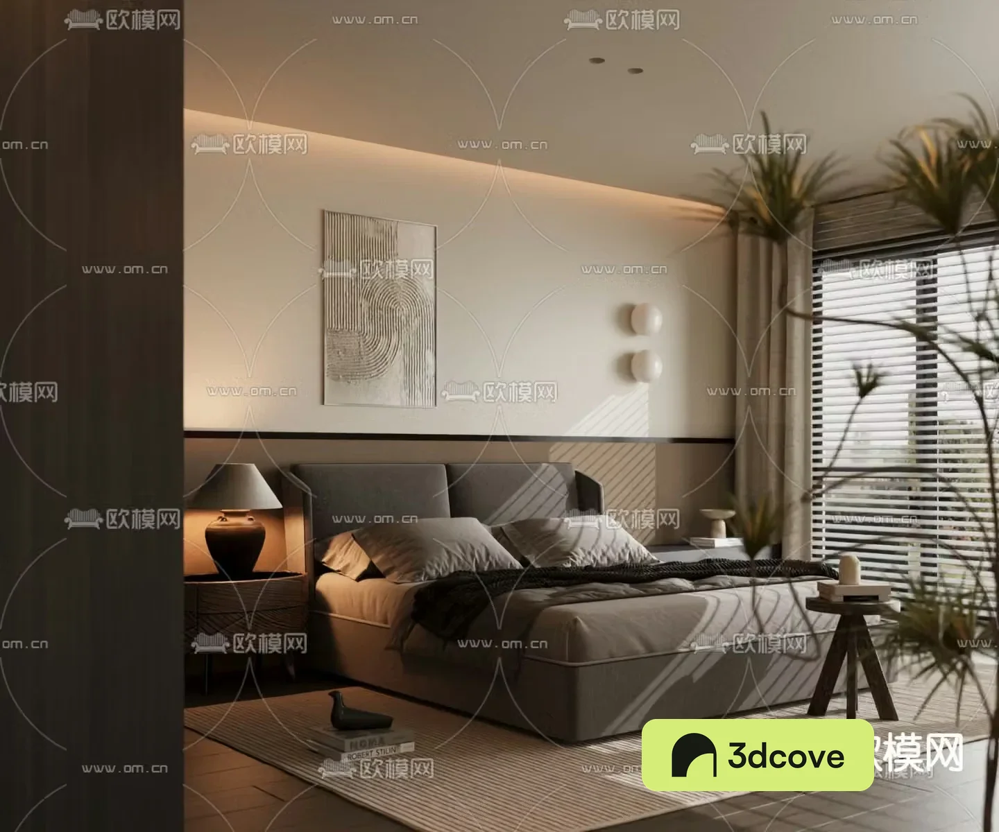 Italian double bed