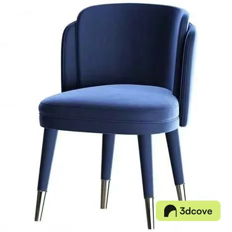Blue Velvet Chair