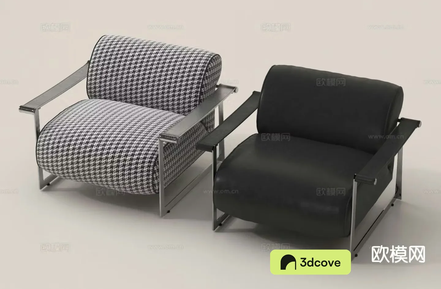 Single sofa armrest sofa