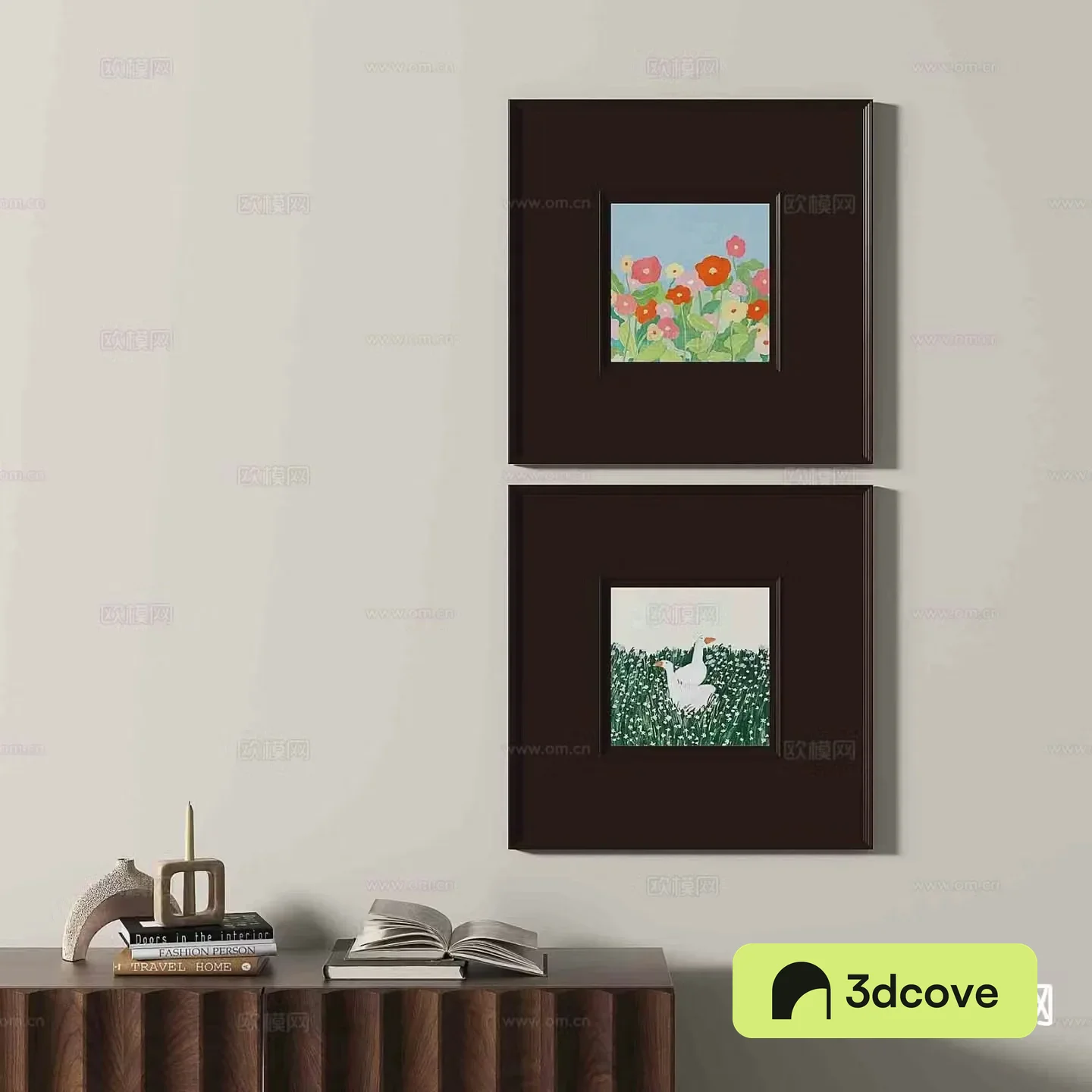 Wabi-sabi retro hanging painting art painting decorative painting