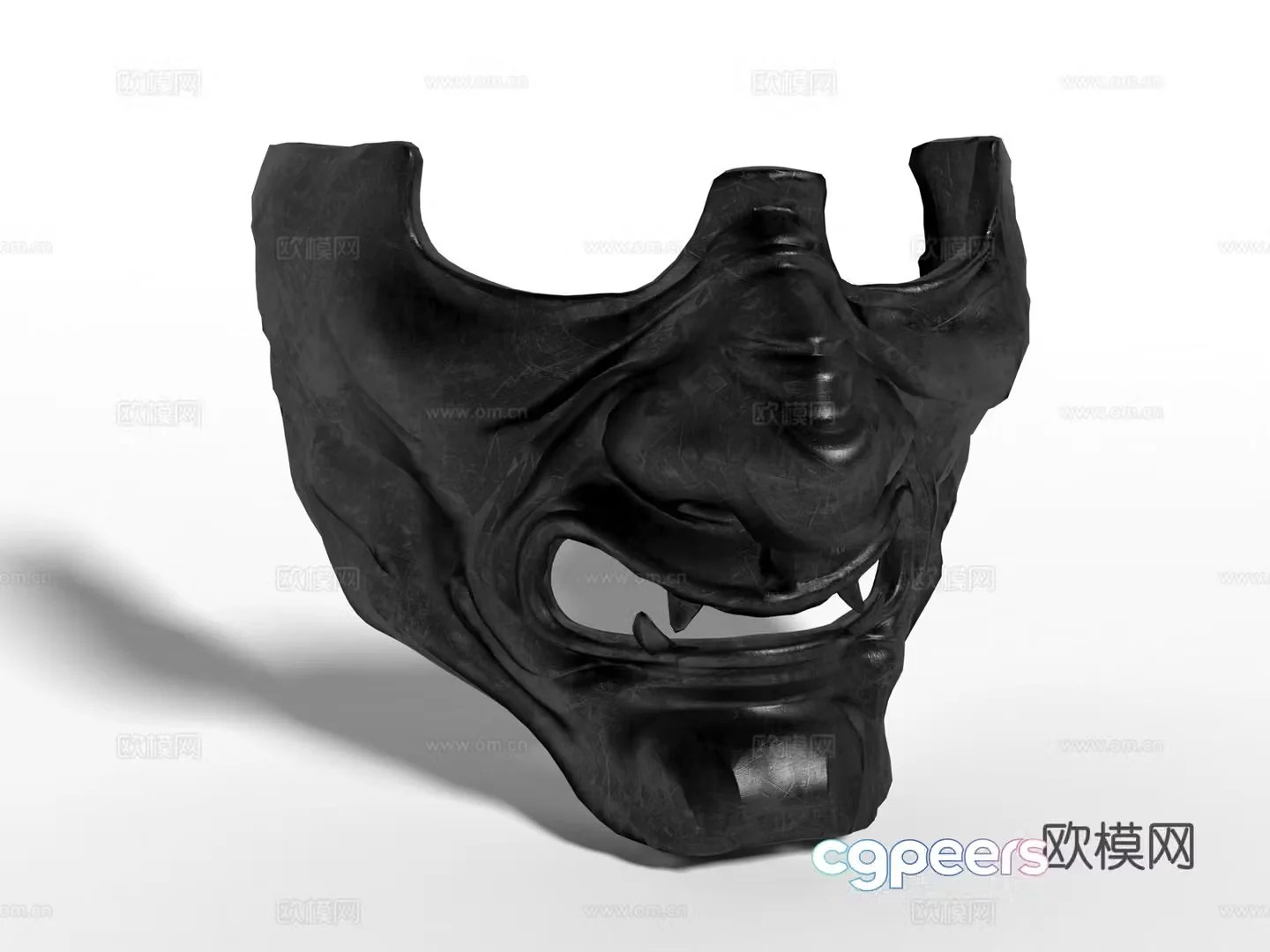 Modern style mask accessories 3d model